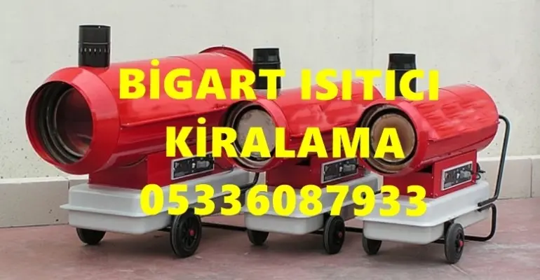 70kW Mazotlu Elektrikli Isımak Isıtıcı İnşaat Şantiye Isıtıcısı Kiralama