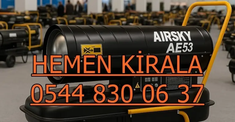 Bağcılar Elektrikli Isımak Mazotlu Isıtıcı Kiralık