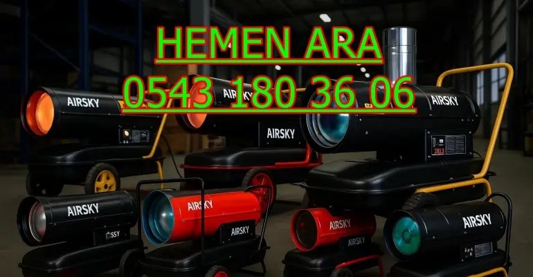 Esenyurt Elektrikli Isımak Mazotlu Isıtıcı Kiralık