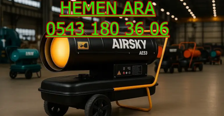 Güngören ve Kadıköy ve Kağıthane Elektrikli Isımak Mazotlu Isıtıcı Kiralık