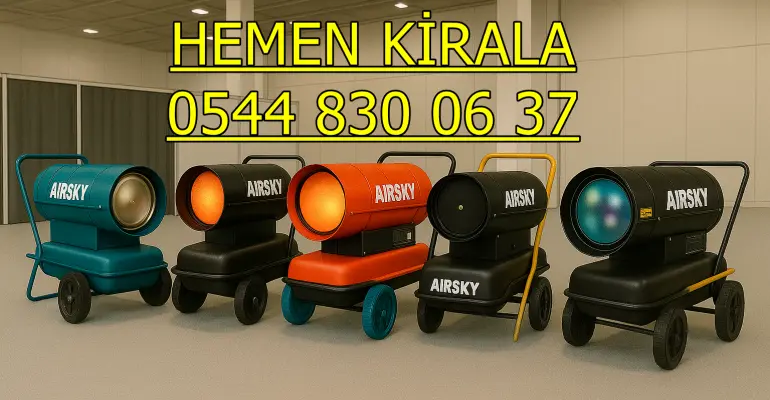 Kağıthane Elektrikli Isımak Mazotlu Isıtıcı Kiralık