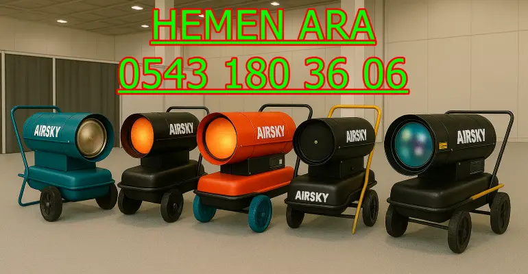Pendik Elektrikli Isımak Mazotlu Isıtıcı Kiralık