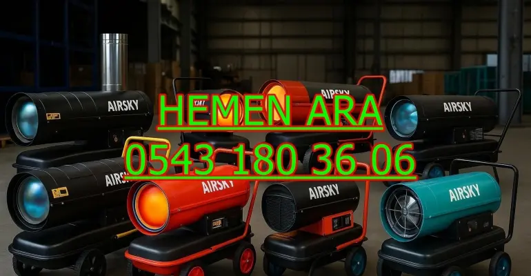 Şile ve Şişli ve Tuzla Elektrikli Isımak Mazotlu Isıtıcı Kiralık