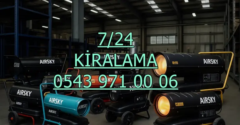 Şişli Elektrikli Isımak Mazotlu Isıtıcı Kiralık