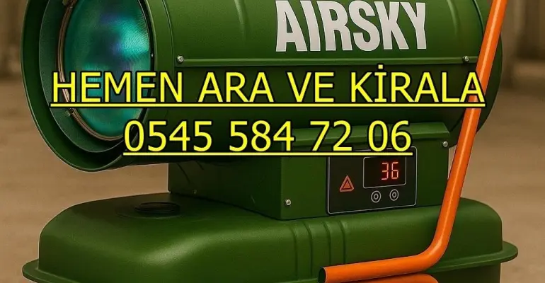 Tuzla Elektrikli Isımak Mazotlu Isıtıcı Kiralık
