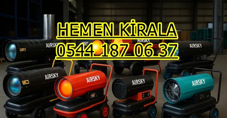Zeytinburnu Elektrikli Isımak Mazotlu Isıtıcı Kiralık